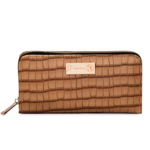 Croco Clutch Handbag