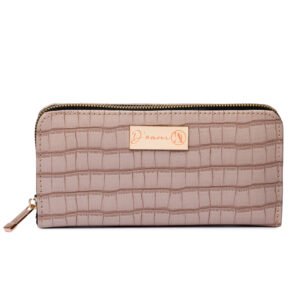 Croco Clutch Handbag