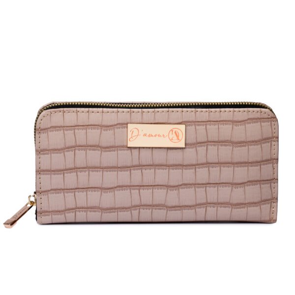 Croco Clutch Handbag