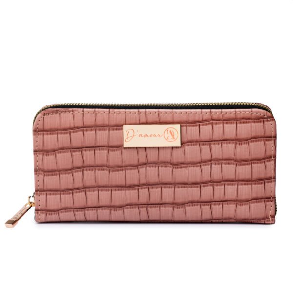 Croco Clutch Bag