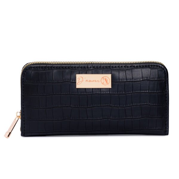 Croco Clutch Bag