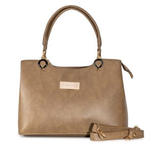 Taupe Treasure Handbag