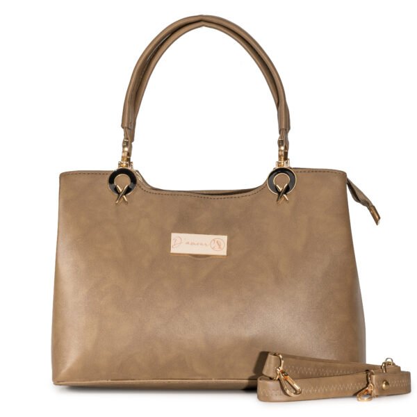 Taupe Treasure Handbag