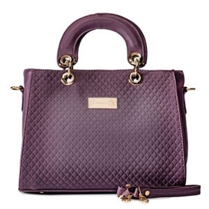 Quilted Queen Satchel Handbag