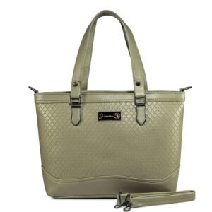 Tuscan Tote Dual-Zip Light Green