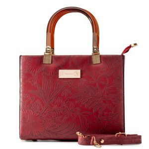 Serene Satchel Red
